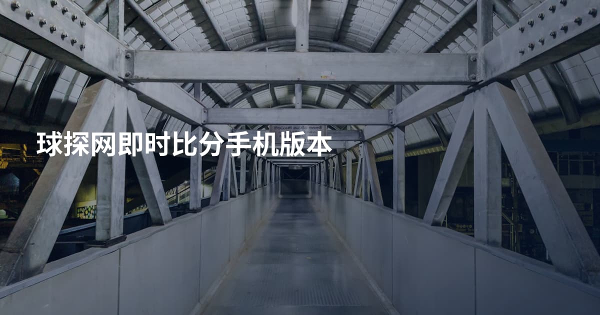 球探网即时比分手机版本