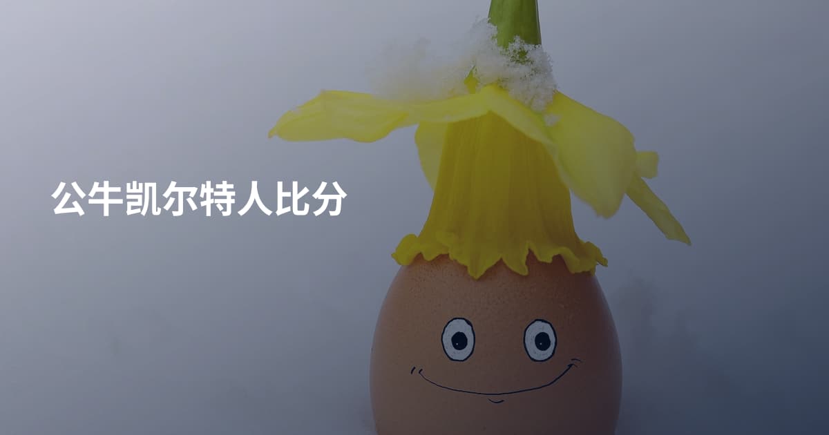 公牛凯尔特人比分