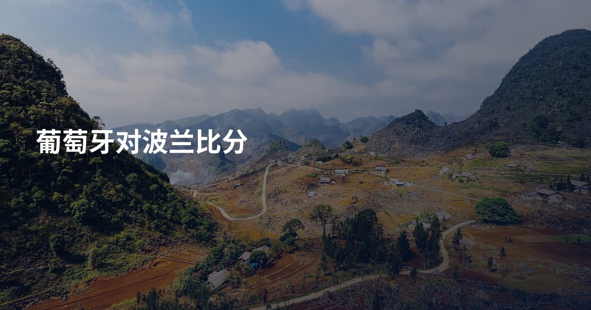 葡萄牙对波兰比分