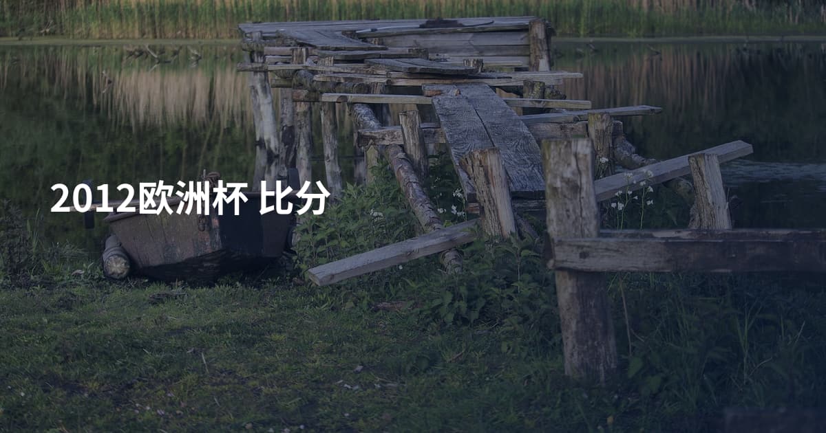 2012欧洲杯 比分