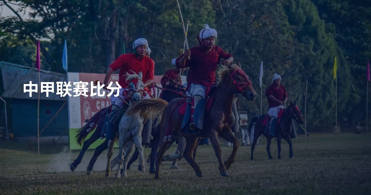 中甲联赛比分