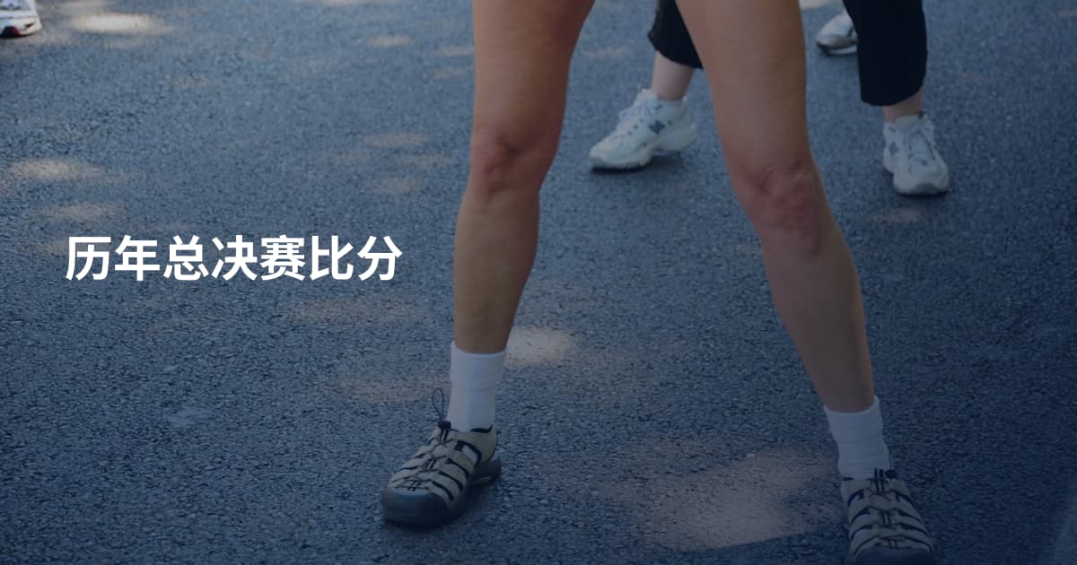 历年总决赛比分