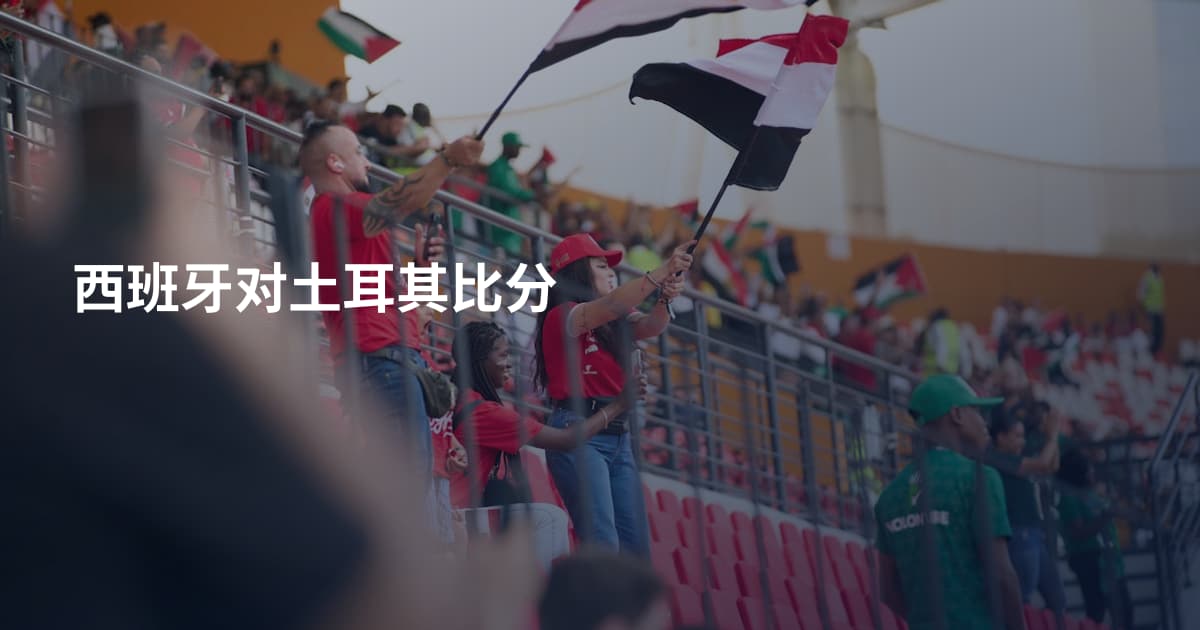 西班牙对土耳其比分