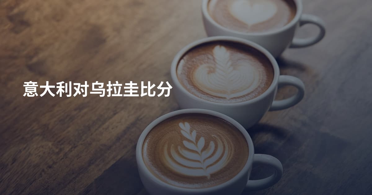 意大利对乌拉圭比分