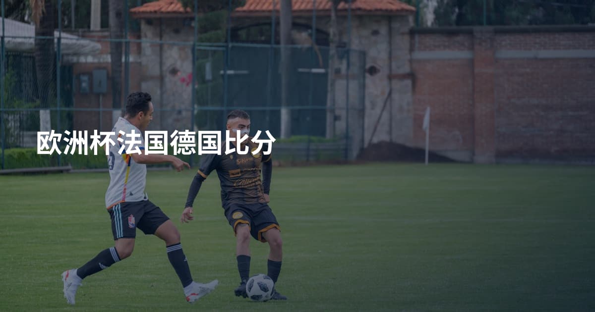 欧洲杯法国德国比分