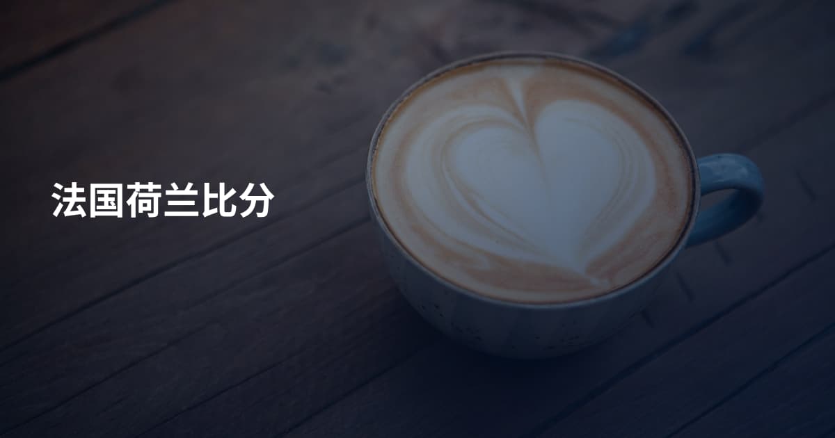 法国荷兰比分