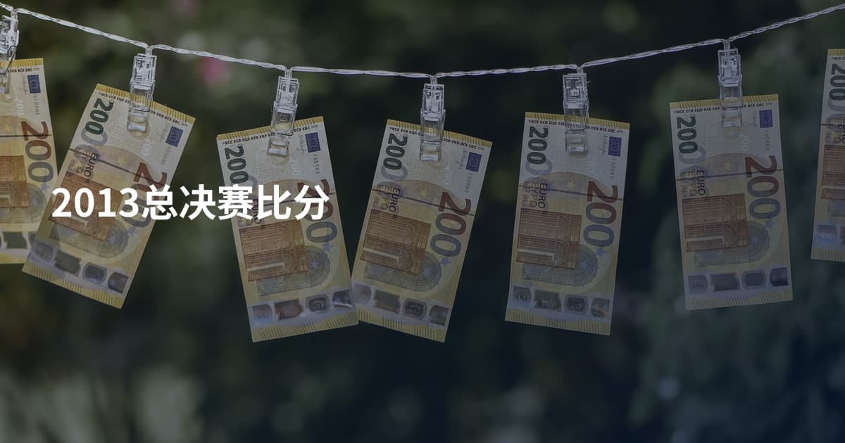 2013总决赛比分