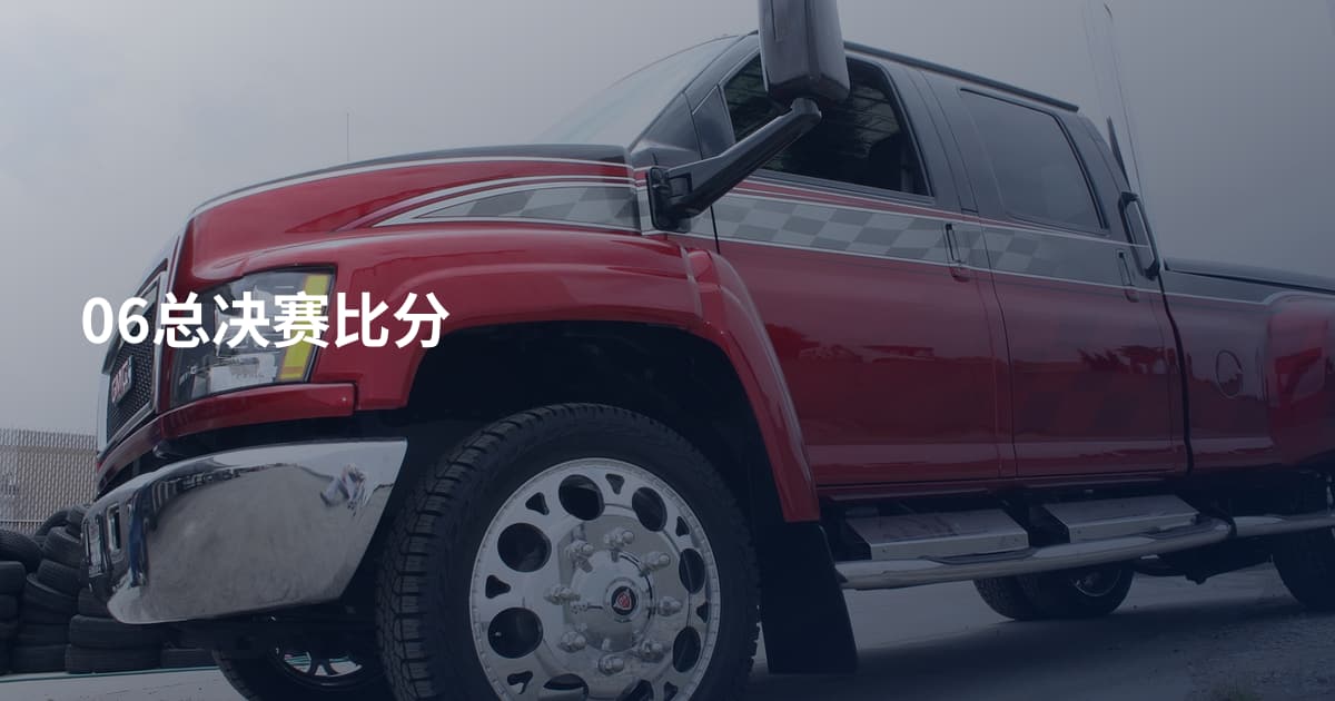 06总决赛比分