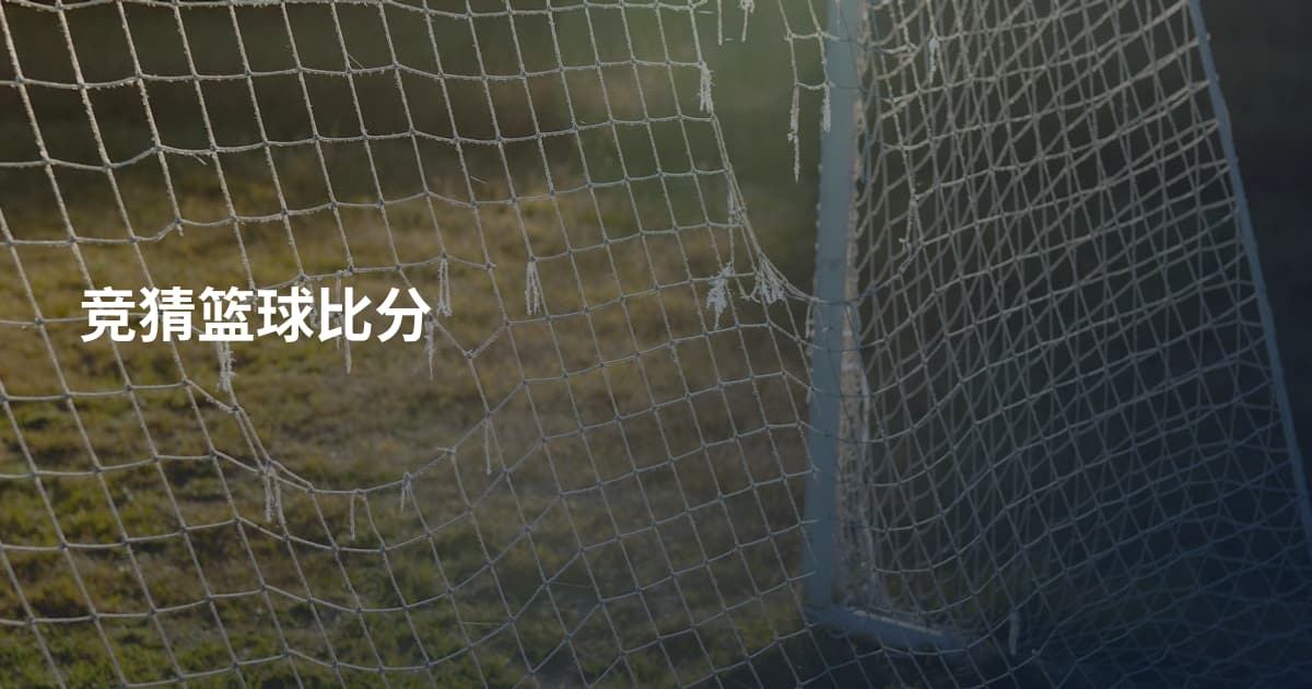 竞猜篮球比分