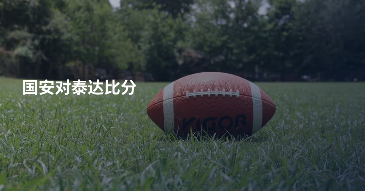 国安对泰达比分