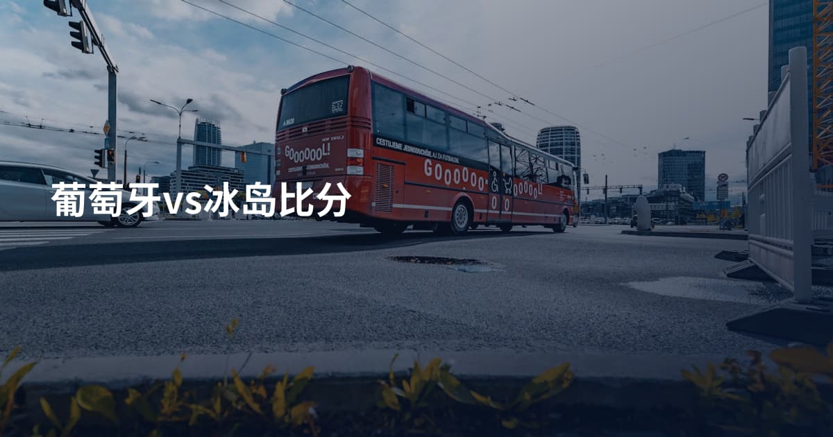 葡萄牙vs冰岛比分
