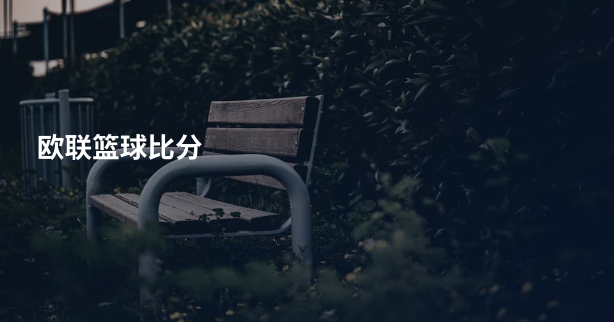欧联篮球比分