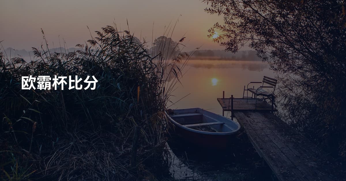 欧霸杯比分