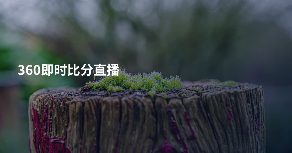 360即时比分直播