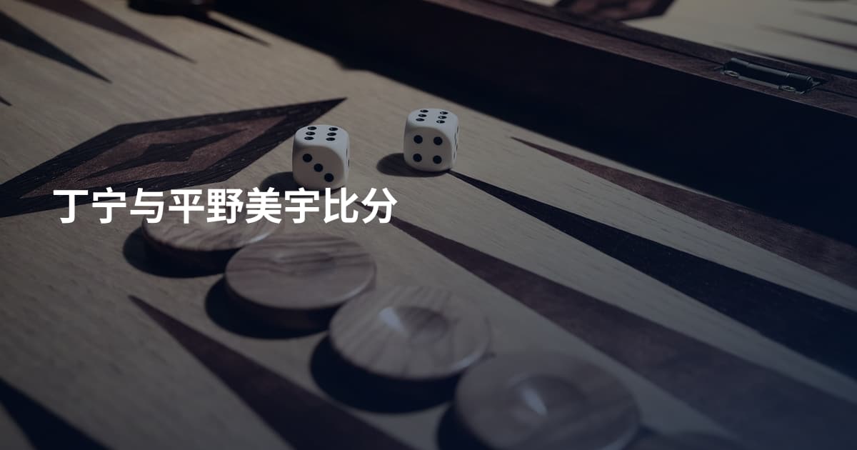 丁宁与平野美宇比分