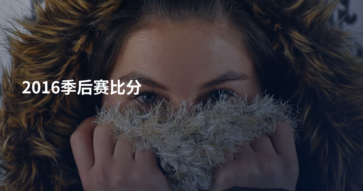 2016季后赛比分