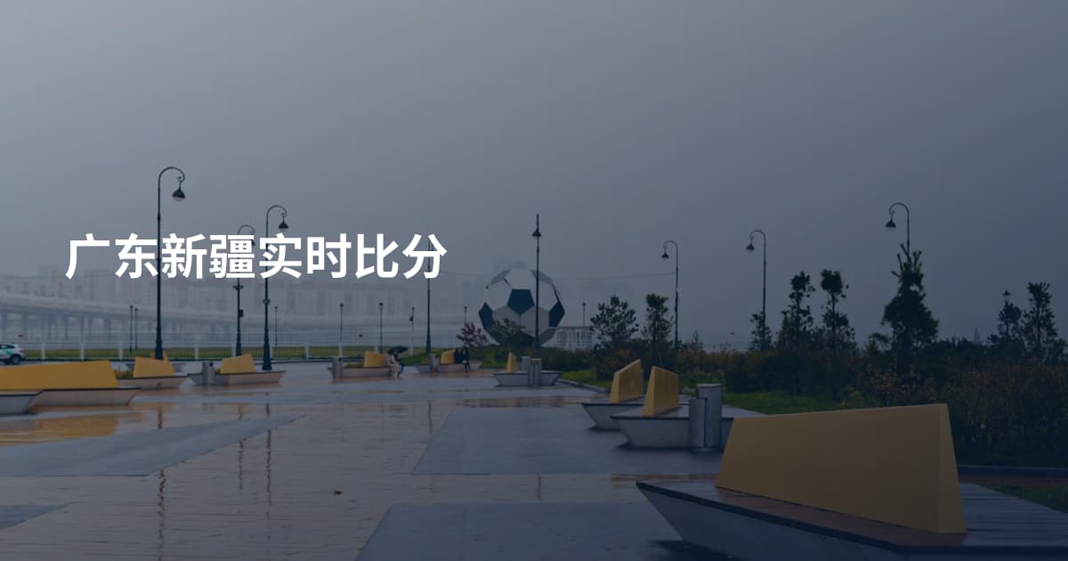 广东新疆实时比分