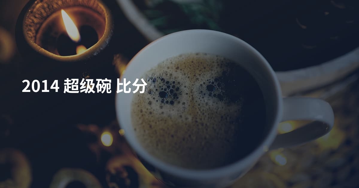 2014 超级碗 比分