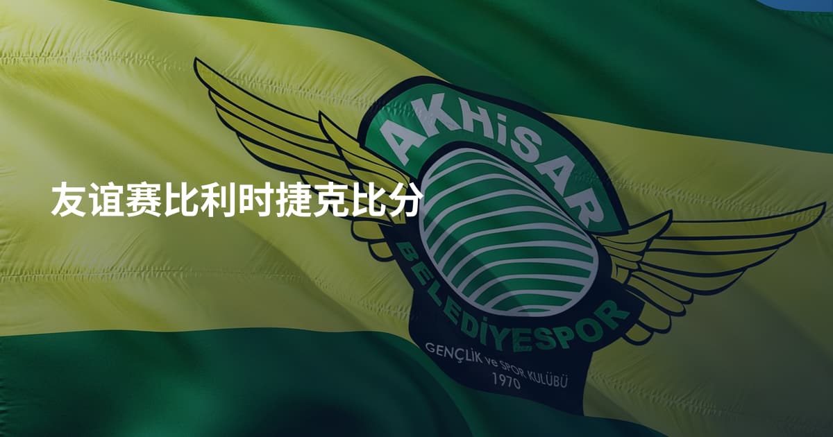 友谊赛比利时捷克比分
