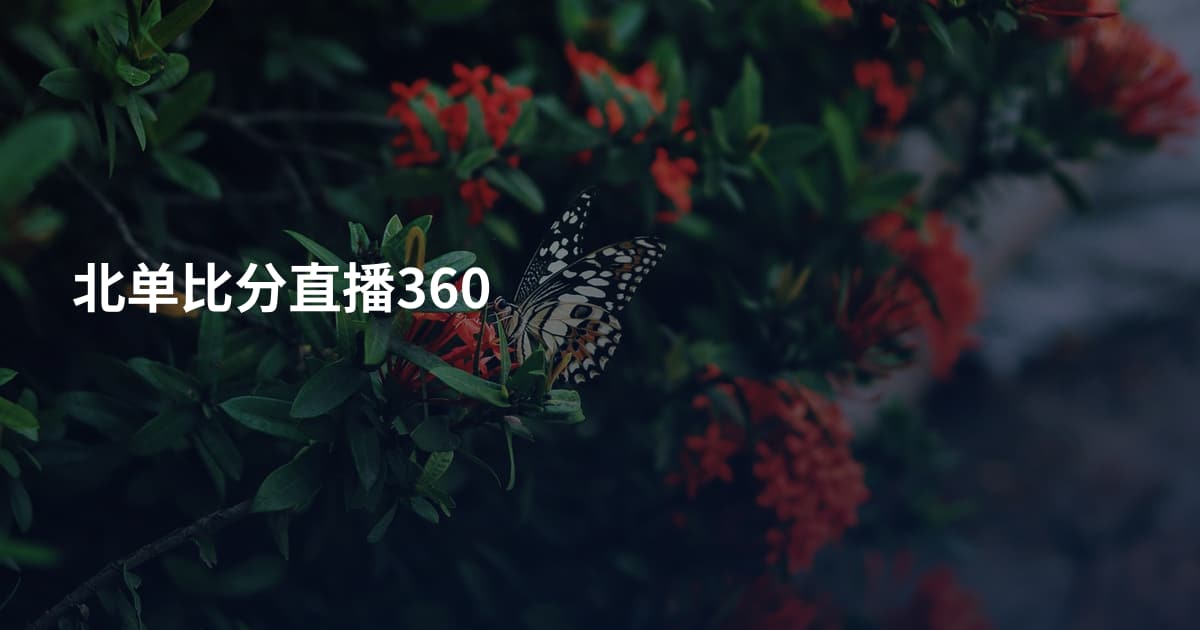 北单比分直播360