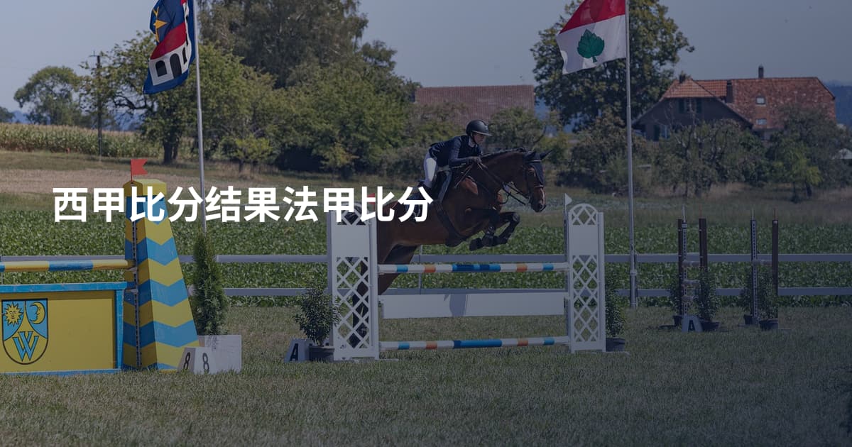 西甲比分结果法甲比分