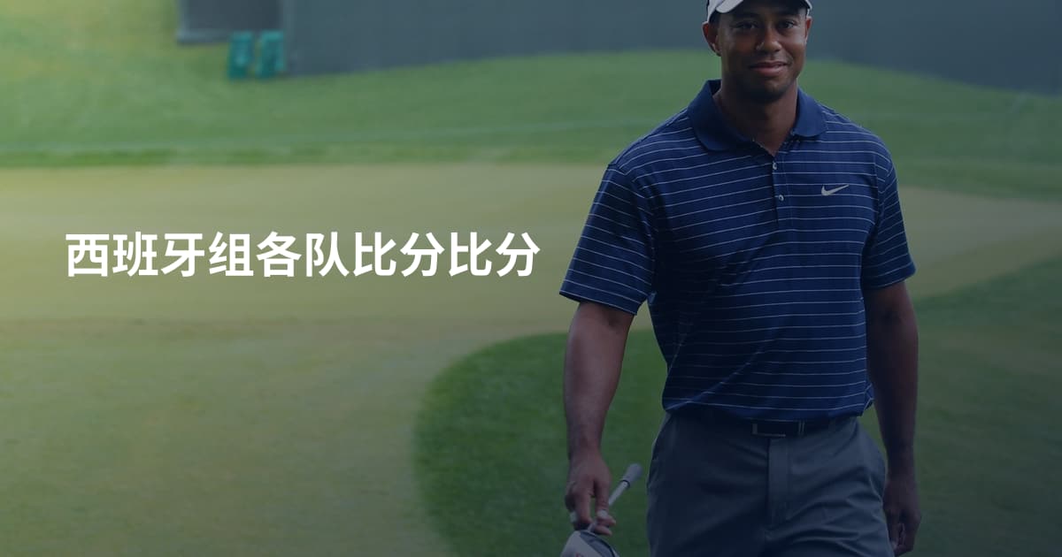 西班牙组各队比分比分