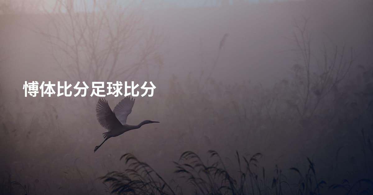 愽体比分足球比分