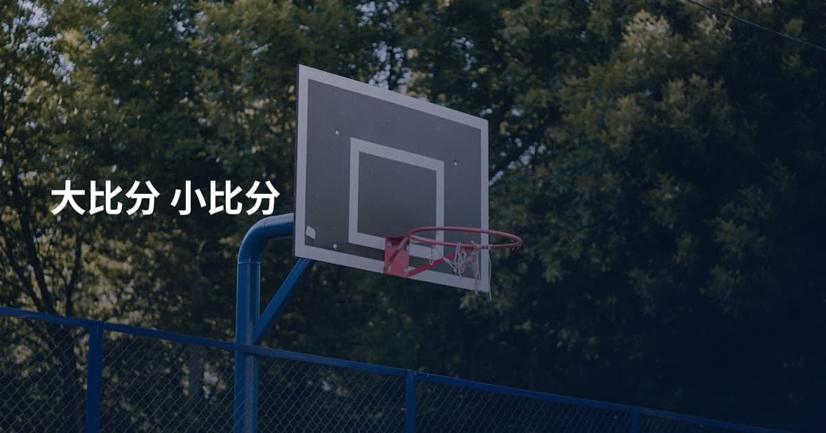 大比分 小比分