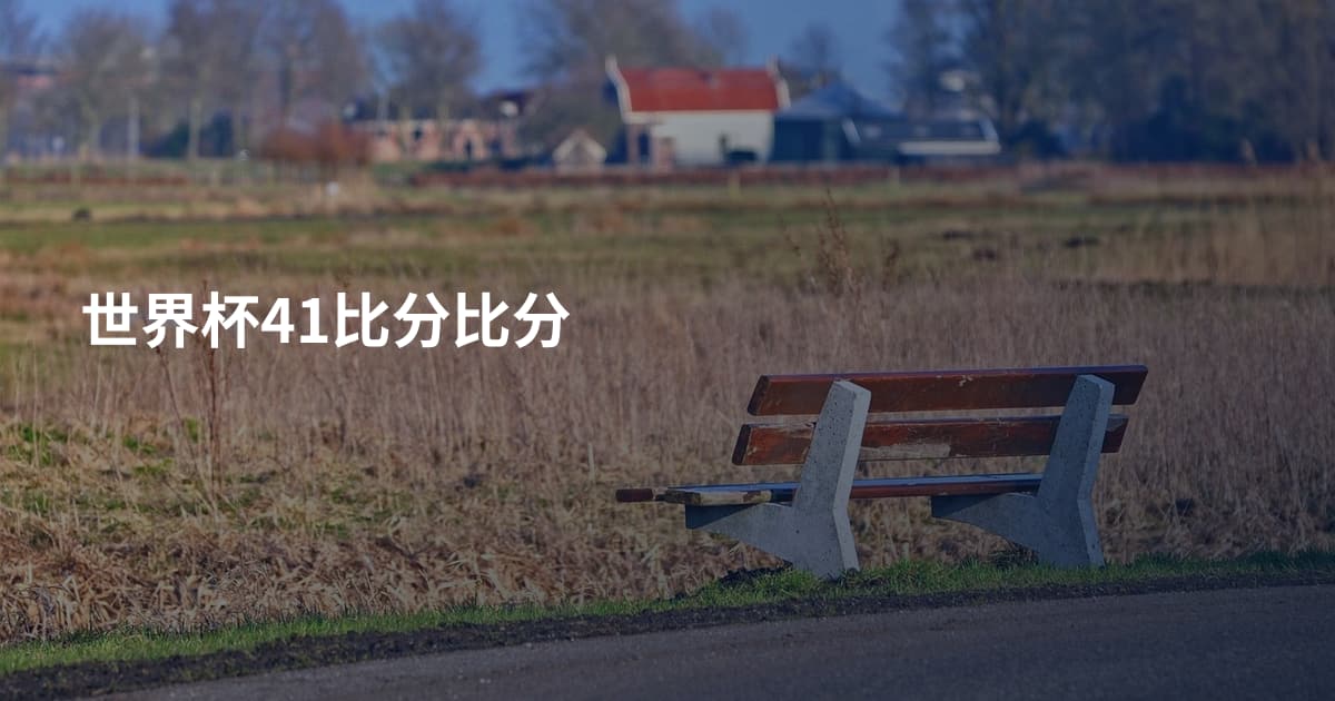 世界杯41比分比分
