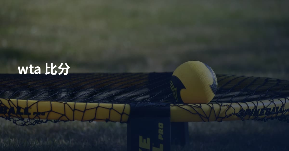 wta 比分