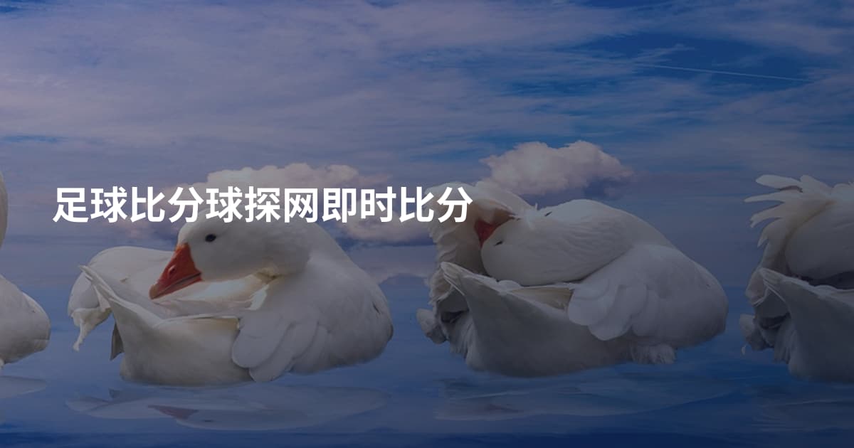 足球比分球探网即时比分