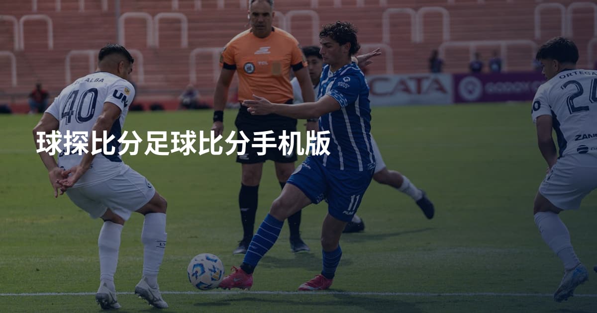球探比分足球比分手机版