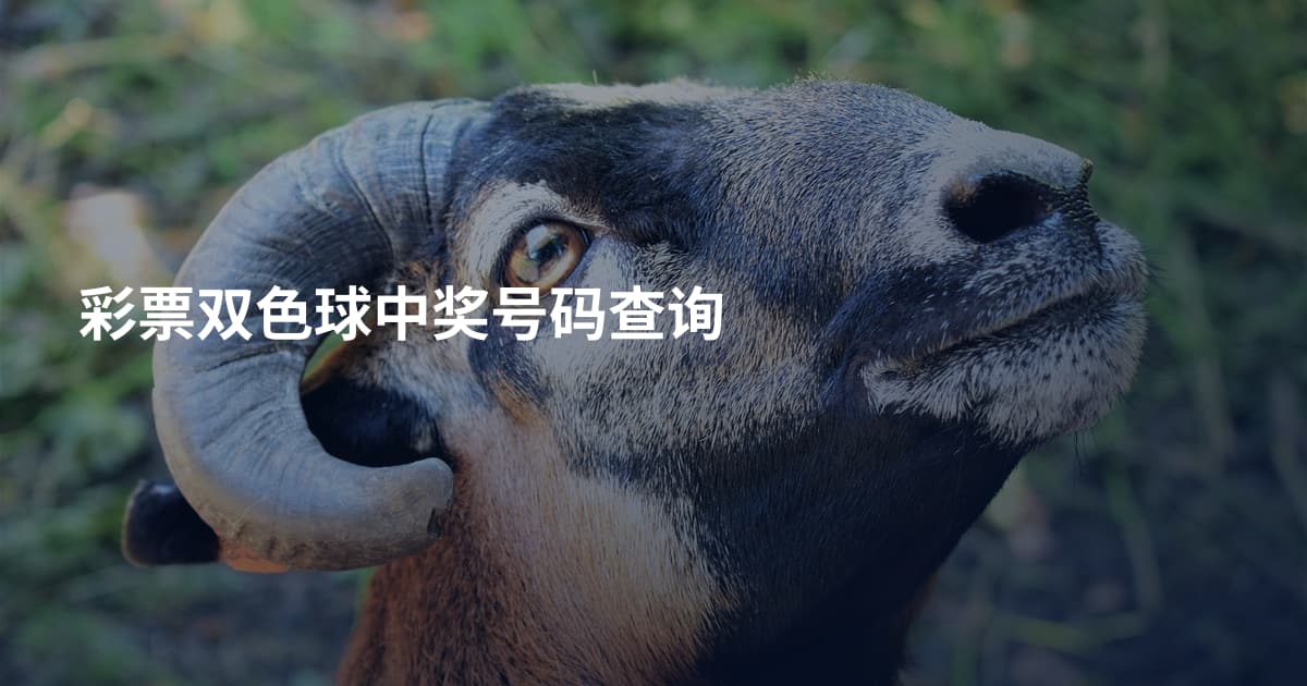 彩票双色球中奖号码查询