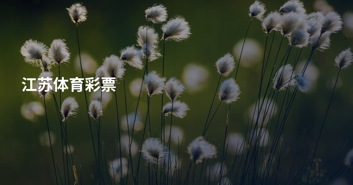 江苏体育彩票