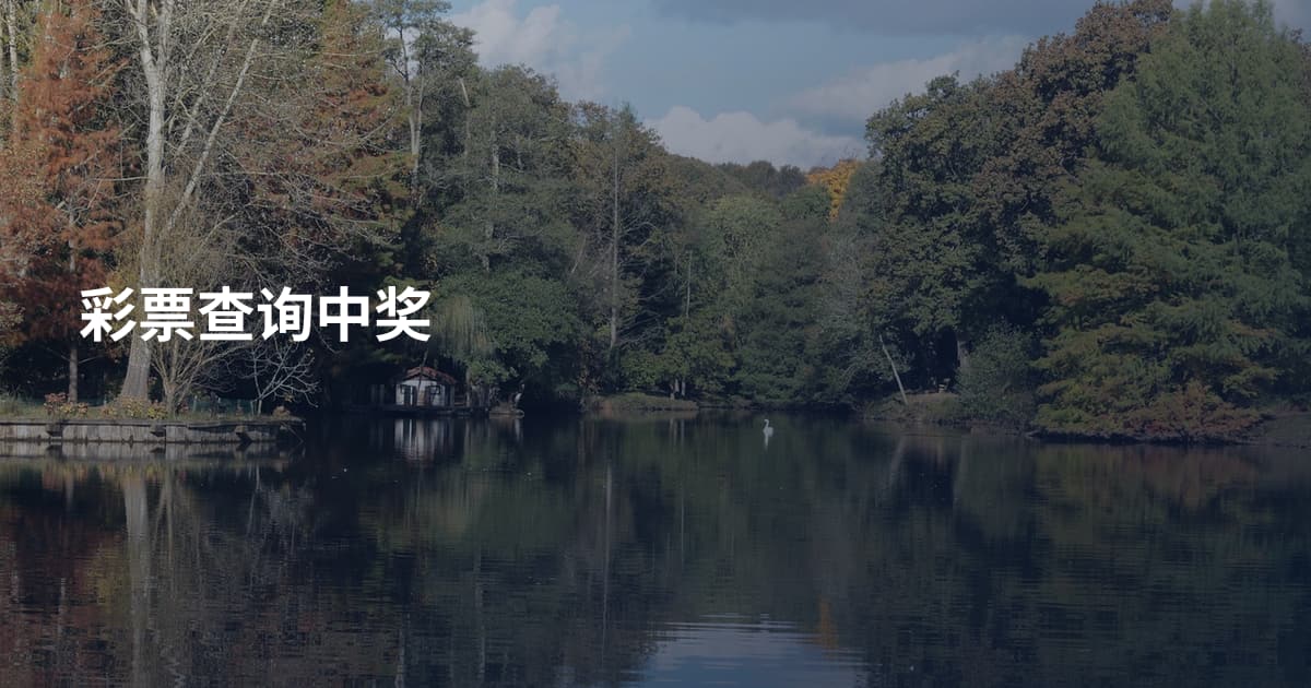 彩票查询中奖