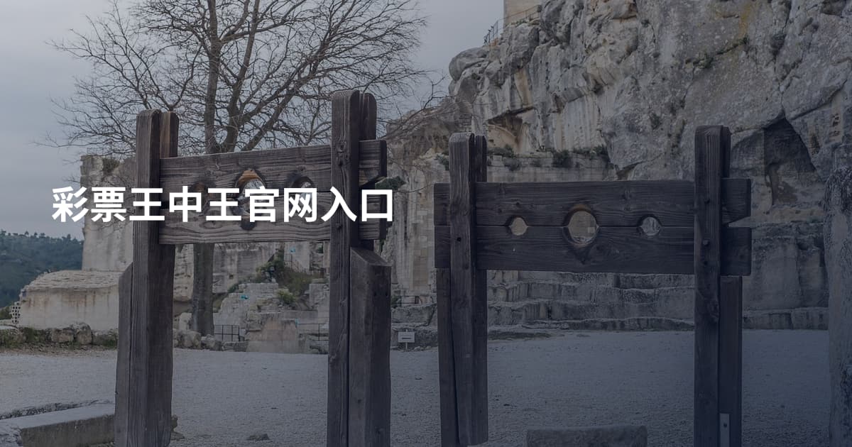 彩票王中王官网入口