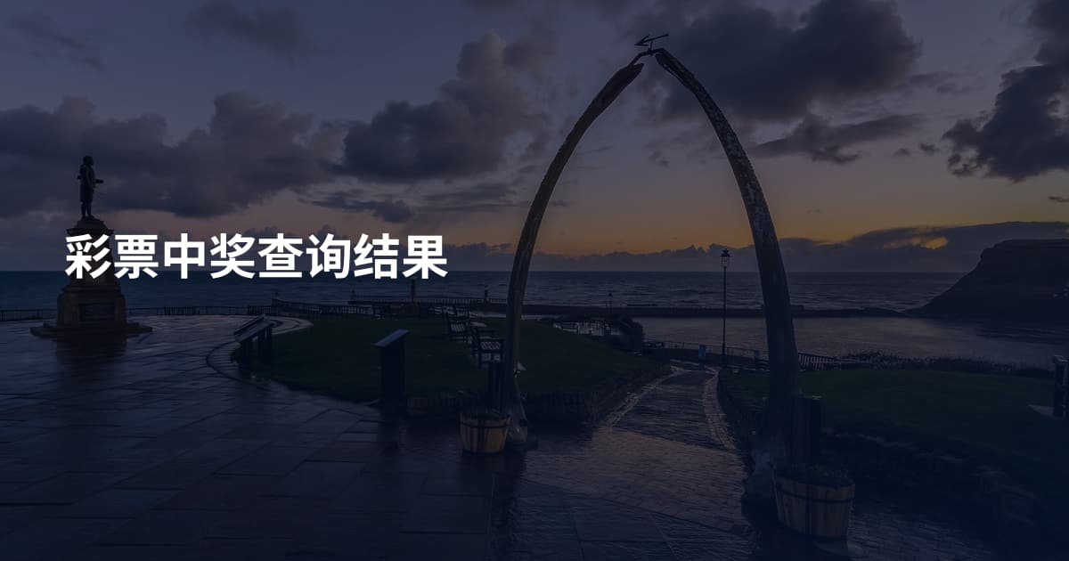 彩票中奖查询结果