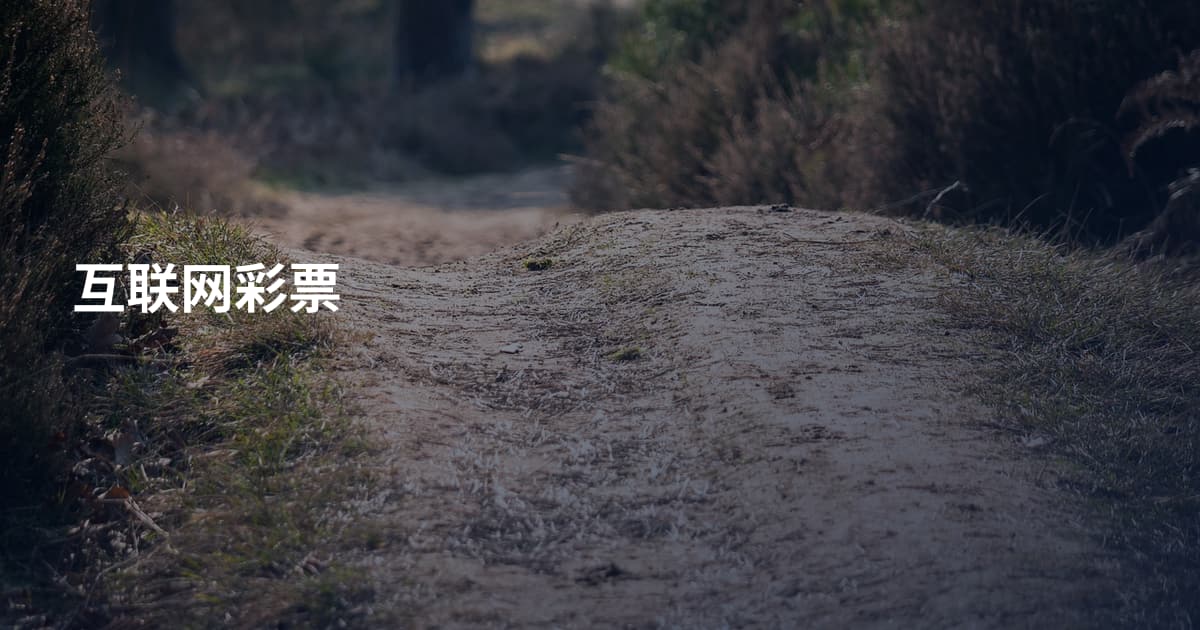 互联网彩票