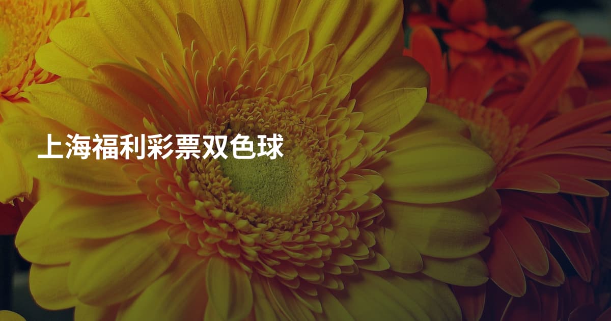 上海福利彩票双色球