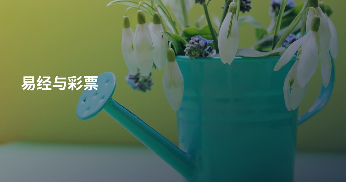 易经与彩票