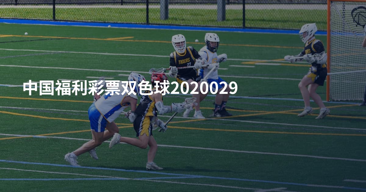 中国福利彩票双色球2020029