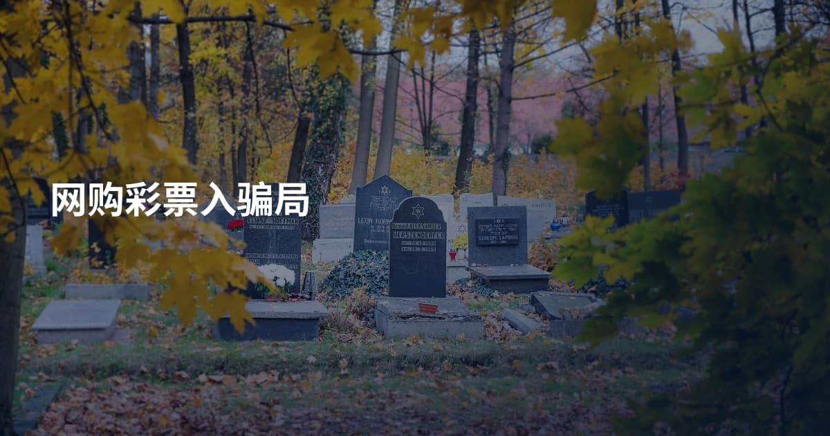 网购彩票入骗局