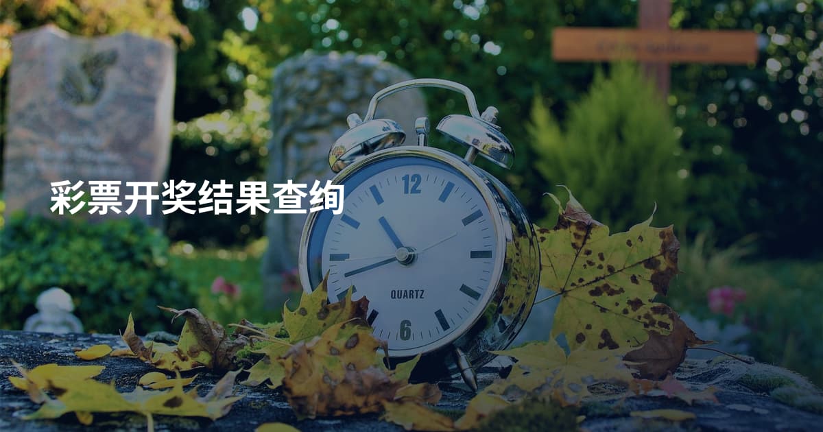 彩票开奖结果查绚