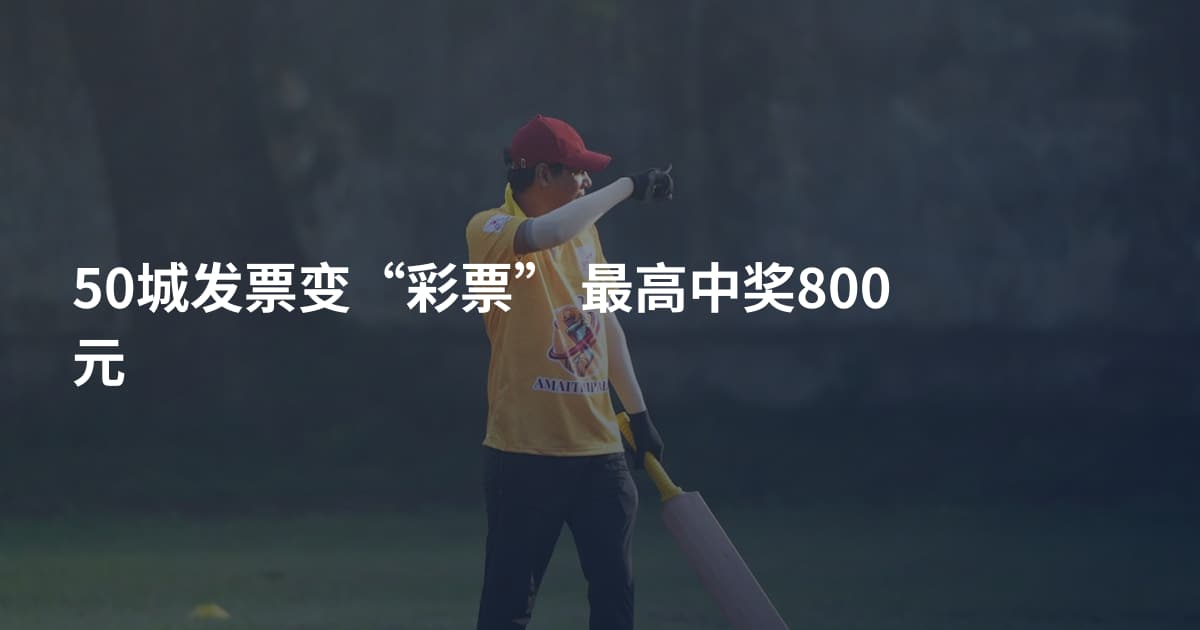 50城发票变“彩票” 最高中奖800元