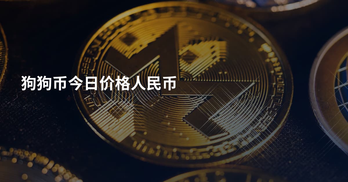 狗狗币今日价格人民币