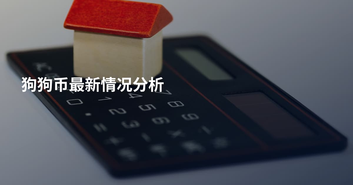狗狗币最新情况分析