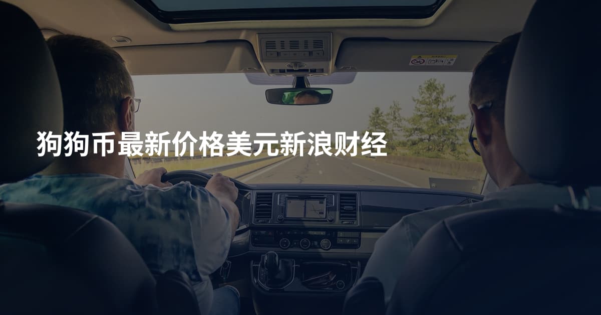 狗狗币最新价格美元新浪财经