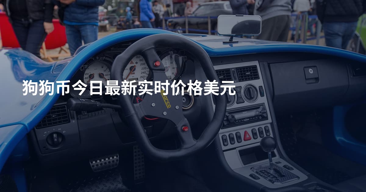 狗狗币今日最新实时价格美元