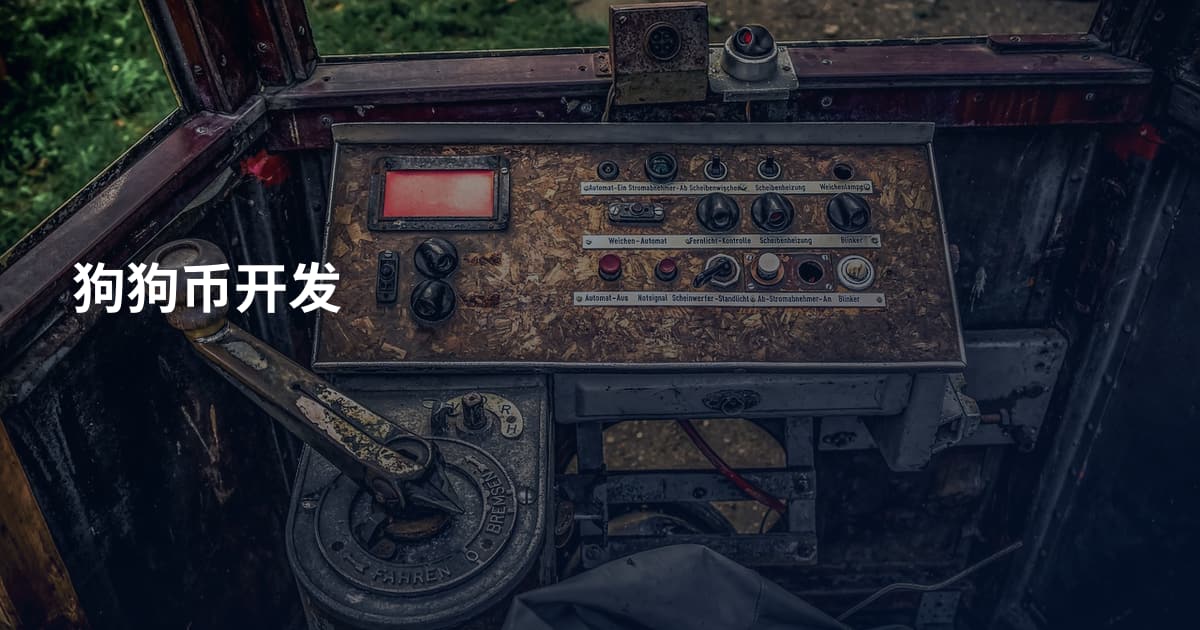 狗狗币开发