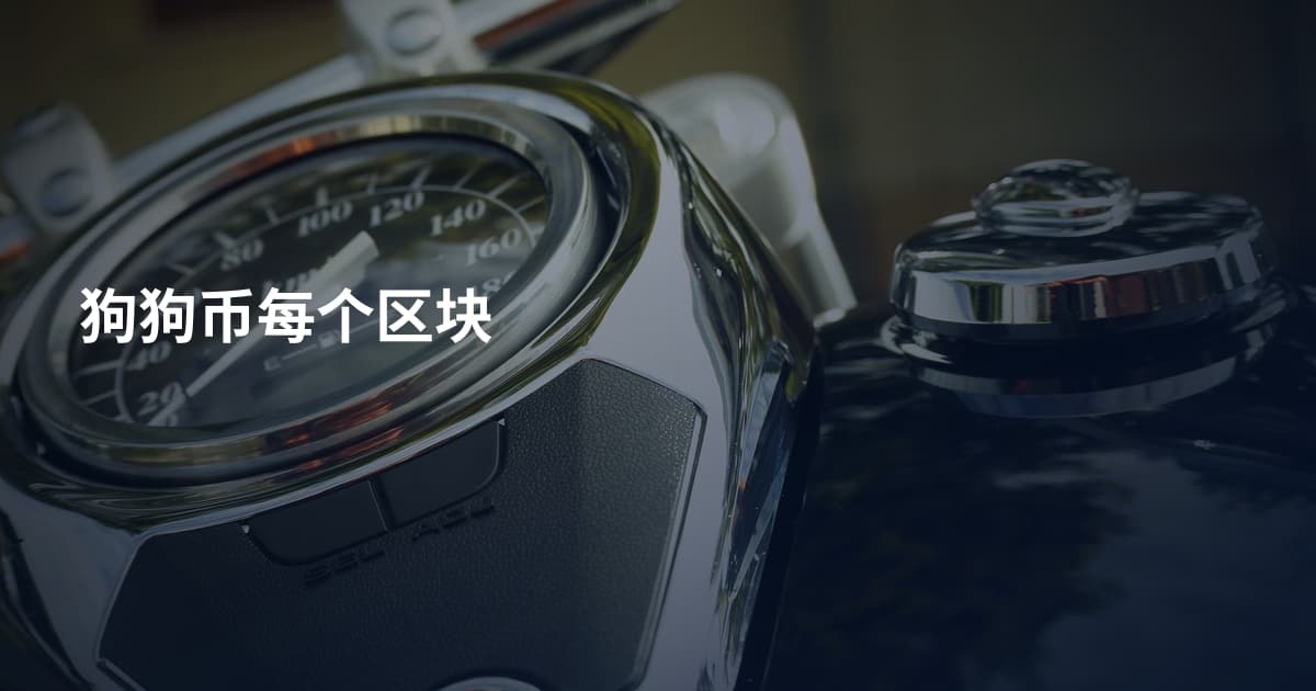 狗狗币每个区块